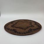 Basket Plate (Tsu-li or ko-la) or Sifter with "lu-lu-ku" pattern interior and "bo-sho" pattern on the exterior.