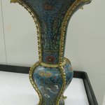 Large Trumpet Baluster Shaped Vase
