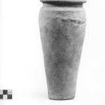 Ovoid Shaped Vase with Wavy Handle