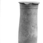 Wavy Handled Cylindrical Vase