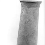 Unglazed Cylindrical Vase