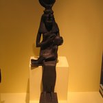 Seated Statuette of Isis Holding Horus