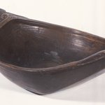 Bowl with One Carved Handle