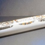 Opaque White Glass Rolling Pin