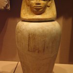 Canopic Jar and Cover of Lady Senebtisi