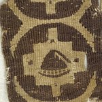 Fragment with Botanical and Geometric Decorations