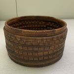 Round Basket with Top