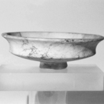 Shallow Dish with Low Cylindrical Foot