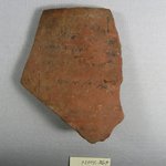 Ostracon with Demotic and Greek Writing