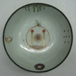 Lowestoft Bowl with Masonic Decoration