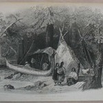 Wigwam in the Forest