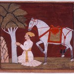 Illustration from a Madhu-Malati Series