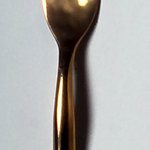 Salad Fork from a 5 Piece Place Setting, Sphere Pattern