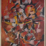 Abstract Composition (Red)
