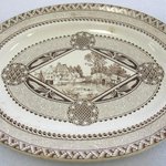 Oval Platter; Wisconsin Pattern