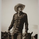 [Untitled] (Rodeo Rider with Lasso)