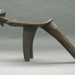 Stool with Human Head