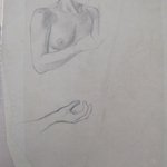 [Untitled] (Upper Torso and a Hand)