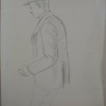 [Untitled] (Standing Male Clothed)