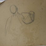 [Untitled] (Torso with Head and Drapery)