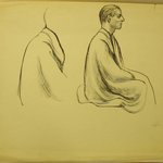 [Untitled] (Two Half Seated Figures)