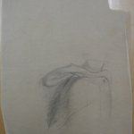 [Untitled] (Shoulder Draped in Cloth)