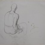[Untitled] (Seated Man as Seen from Behind)