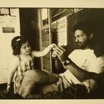 Ben Kramer and His Niece, Zoe, Hornby Island, British Columbia, from the Born Electrical Series
