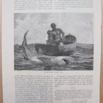 A Peddler and A Nassau Gateway (recto); Shark-Fishing  (verso)