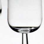 Glass for Water, Red and White Wine, Ginevra Pattern, Model TCES 1/1