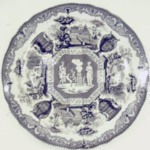 Plate, Antiques Pattern