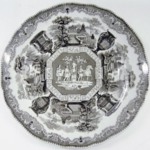 Plate, Antiques Pattern