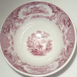 Cup and Saucer, Japanese Flowers Pattern
