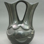 Blackware Wedding Vase