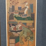 Scholars Objects and Books (Chaekgeori) with Auspicious Animals and Plants