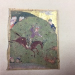 Two Miniatures from a Manuscript of Ghazals by Hafiz