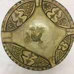 Bowl with Bird Decoration in Center