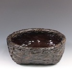 Shichiku Sazae Sumikago (Purple Bamboo Turban Shell Charcoal Basket)