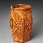 Hawk Feather Knot Hexagonal Flower Basket
