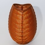 Twisted Line Patterned Flower Basket