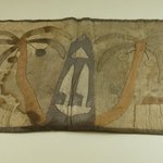 Cloth with Figures Appliqued