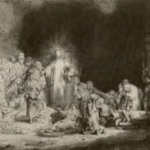 Christ Preaching (The Hundred Guilder Print)