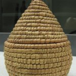 Cone Shaped Basket with Cover