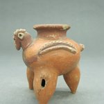 Bird Effigy Tripod Jar