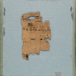 Papyrus Fragment Inscribed in Demotic