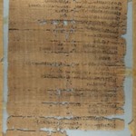 Papyrus Fragments Inscribed in Hieratic