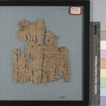 Papyrus Fragment Inscribed in Greek