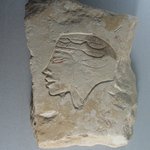 Trial Piece with Head of a Man