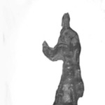 Inlay in the Form of a Figure of the God Shu Standing