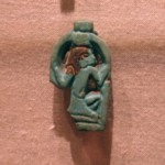 Amulet of the Deity Heh Holding Signs for Millions of Years